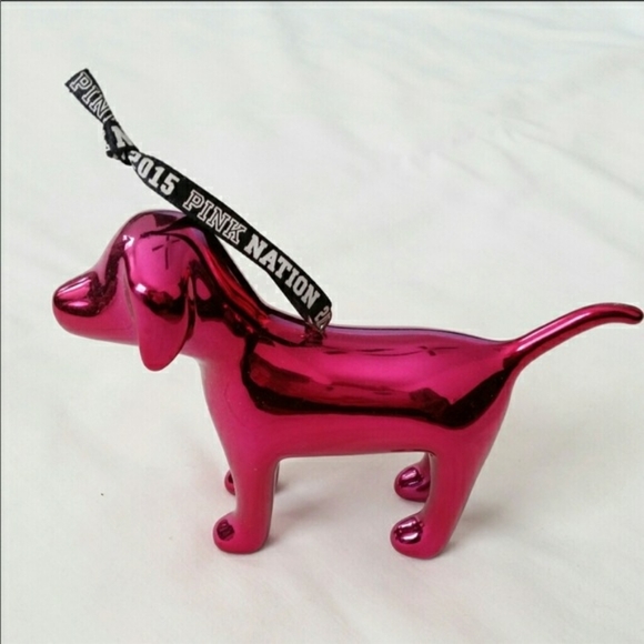 PINK | 2015 Dog Ornament - Picture 2 of 3